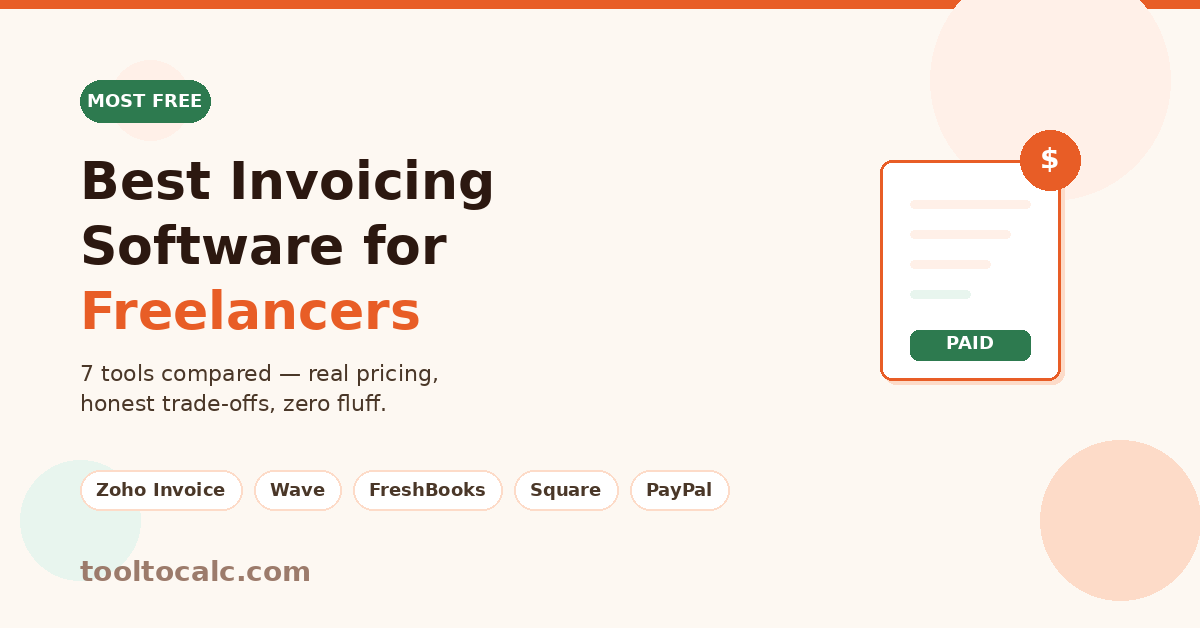invoicing software for freelancers